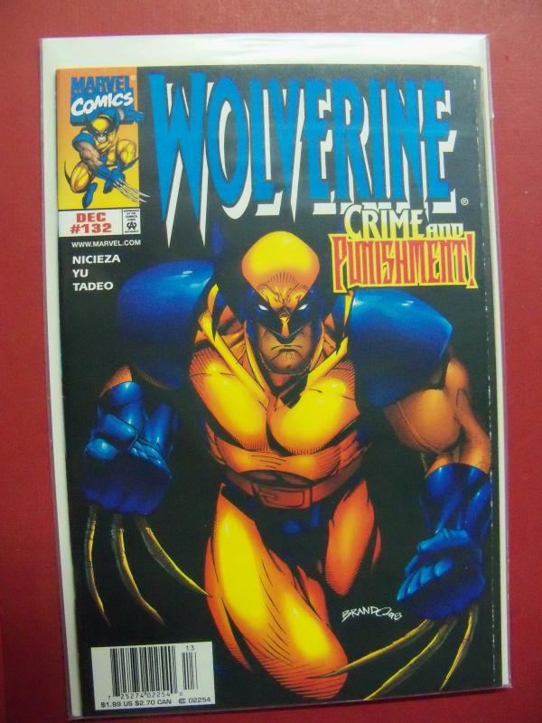 WOLVERINE #132 (9.0 to 9.4 or better) 1988 Series MARVEL COMICS