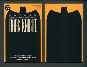 Batman:Legends of the Dark Knight #1 - #5 (MASTER SET) 9.4 - 9.6 NM  1989