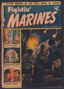 Fightin' Marines 6 (1952) FR 1.0 Matt Baker St. John comic