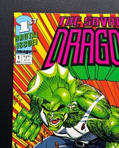 Savage Dragon #1 (1992) 1st solo/1st Cameo of Super Patriot - VF/NM!