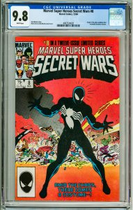 Marvel Super Heroes Secret Wars #8 CGC 9.8! White Pages!