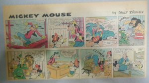 (45/52) Mickey Mouse Sunday Pages by Walt Disney from 1960 Third Page Size