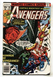 Avengers #165--comic book--1977--1st Henry Gyrich--Marvel