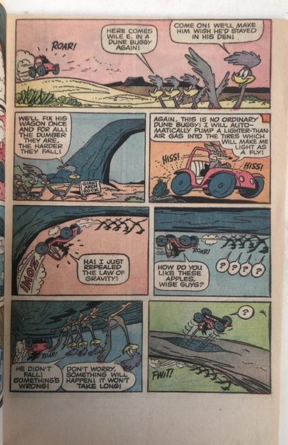 Beep Beep the Road Runner #14,miscut error,VF