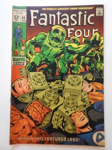 Fantastic Four #85 (1969) Beautiful VF Condition!!
