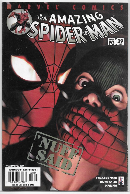 Amazing Spider-Man (vol. 2, 1998) #39/480 FN ('Nuff Said) JMS/Romita Jr.