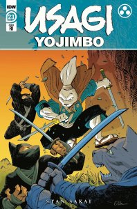USAGI YOJIMBO #23 1:10 YOUNG VARIANT IDW PUBLISHING 2021 EB188