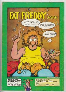 Fabulous Furry Freak Brothers #3 (Jan-80) FN/VF Mid-High-Grade The Freak Brot...