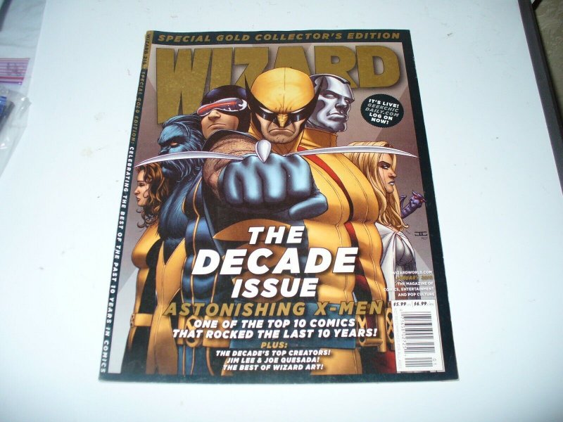 Wizard Magazine The Decade Issue: Astonishing X-Men Jan 2010  Issue #219