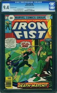 Iron Fist #6 (Marvel, 1976) CGC 9.4 - Price Variant