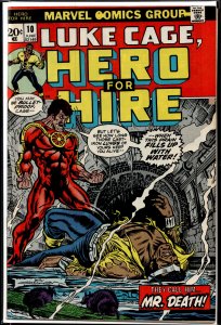 Hero for Hire #10 (1973) Luke Cage