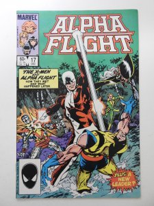 Alpha Flight #17 (1984) W/Wolverine! Beautiful NM- Condition!