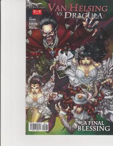 Van Helsing vs Dracula #5 Cover B Zenescope GFT Comic NM Tolibao