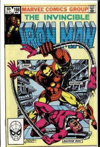 Iron Man #168 (1983) Iron Man