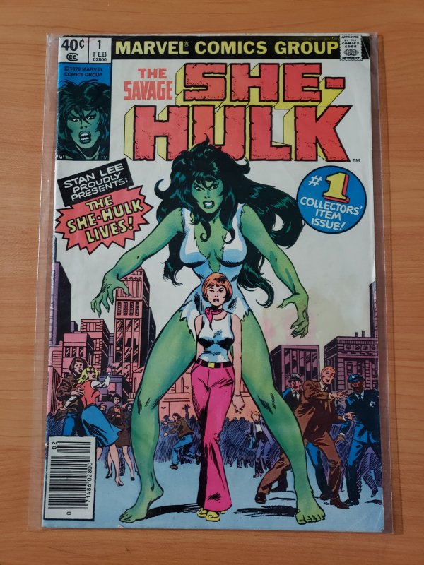 The Savage She-Hulk #1 (1980) FIRST APPEARANCE SHE-HULK! NEWSSTAND EDITION!