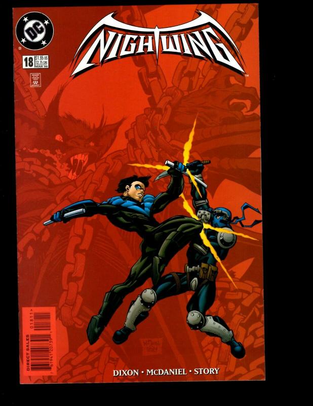 Lot Of 12 Nightwing DC Comics # 18 13 14 15 16 17 19 20 21 22 23 24 Batman JF7