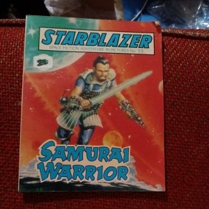 STARBLAZER Space fiction Adventure in Pictures No.53 samurai warrior 1981