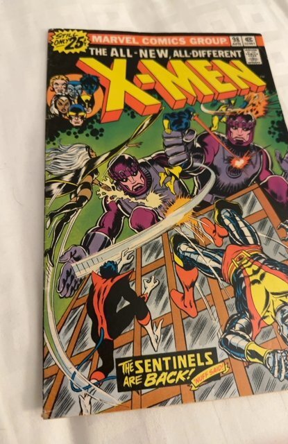 The X-Men #98 (1976)the sentinels are back