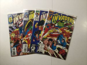 The Invaders 1-4 1 2 3 4 Lot Run Set Near Mint Nm Marvel