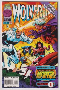 Wolverine #104 Onslaught | Magneto | Elektra (Marvel, 1996) FN