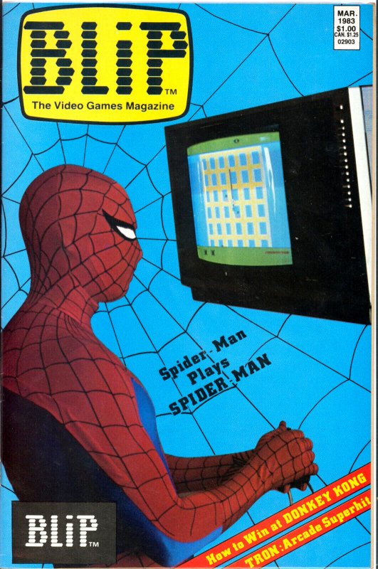 Blip #2 Marvel Comics 1983 VF Spider Man Photo Cover