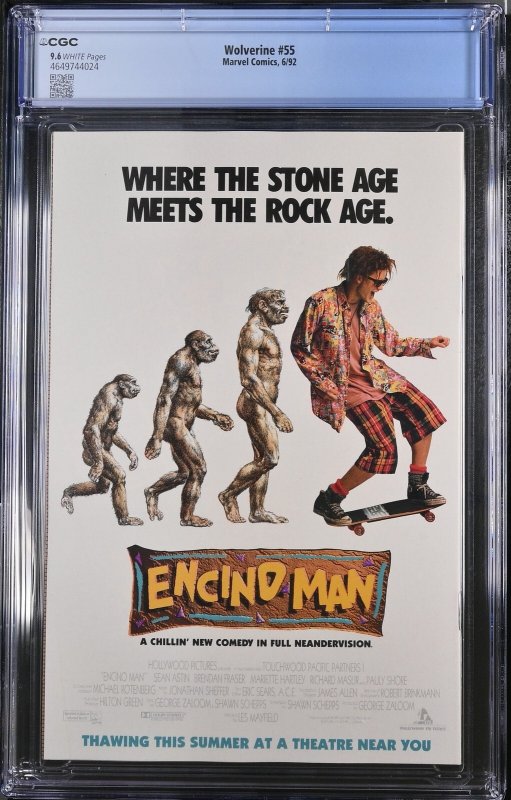 Wolverine #55 (6/92) Graded CGC 9.6