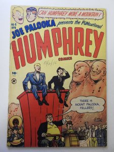 Humphrey Comics #4 (1949) GD+ Condition cover detached
