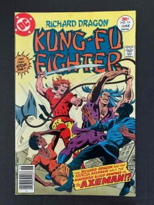 Richard Dragon Kung Fu Fighter #15  Dc Comics 1977 Vf Newsstand