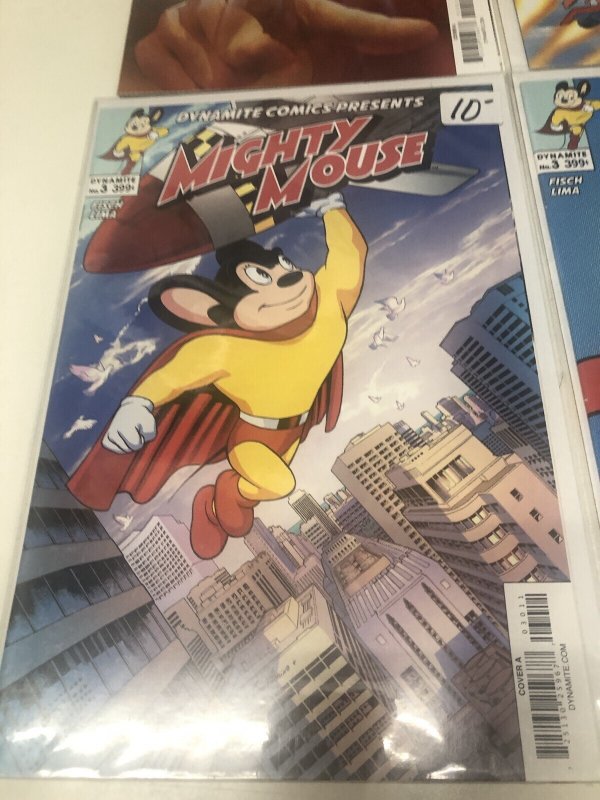 Mighty Mouse (2017) Set Issues # 1-3 (VF/NM) Dynamite Comics • Sholly Fisch