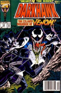 Darkhawk #14 (Newsstand) FN ; Marvel | Venom