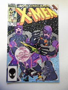 The Uncanny X-Men #202 (1986) VF Condition