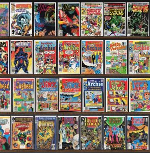 Huge Lot 140+ Comics with Justice League America, Jughead, Everything& & More!