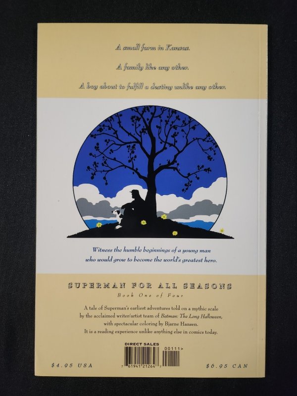 Superman 4PC #1-4 - Tim Sale Art / Jeph Loeb Script TPB (9.2ob) 1998