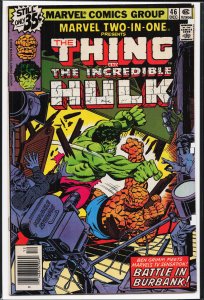 Marvel Two-in-One #46 (1978) The Thing