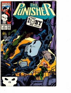 Lot Of 10 Punisher Marvel Comic Books # 25 26 37 38 39 41 43 44 51 52 J209