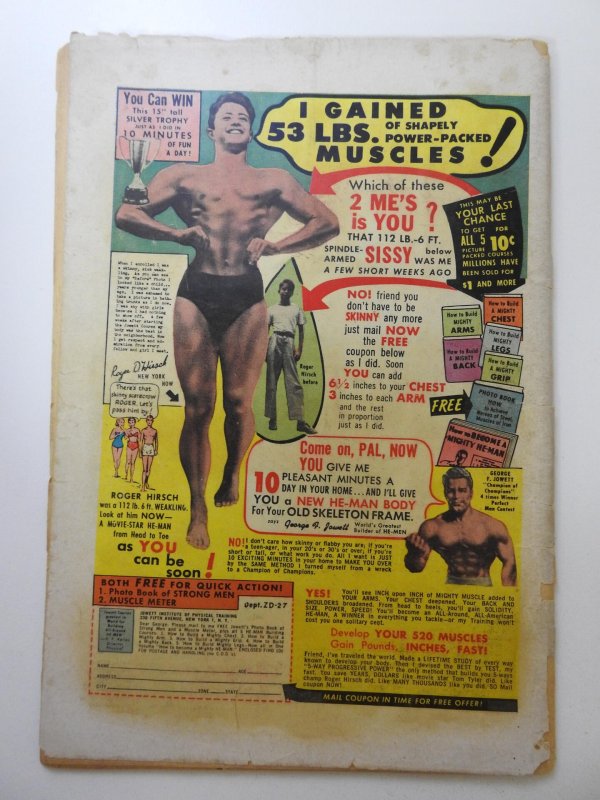 G.I. Joe #15  Too Tough To Die! Fair Condition Near Complete Spine Split!