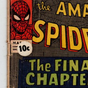 Amazing Spider-man #33 - Ditko - 1966 - GD/VG