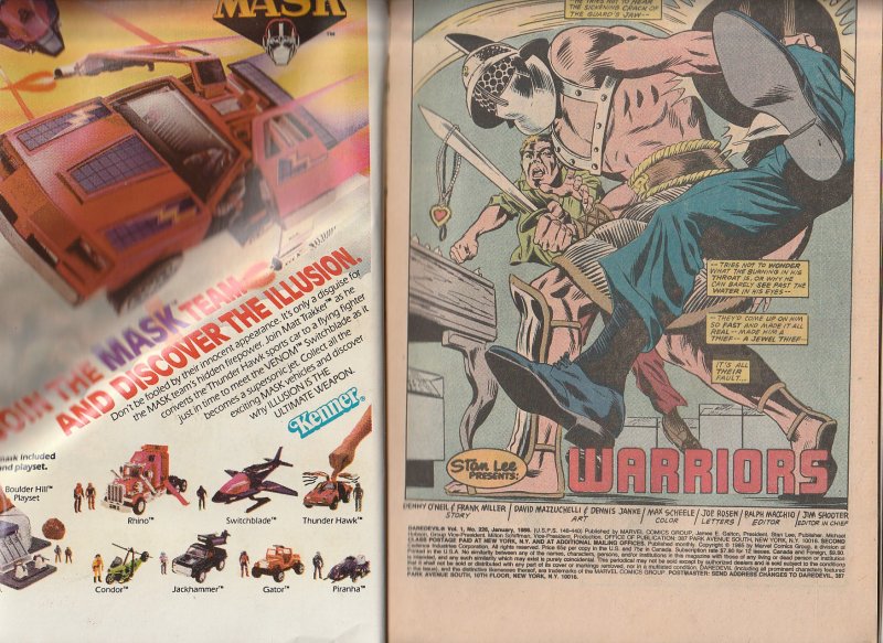 Daredevil(vol. 1)# 236  The Gladiator Returns !