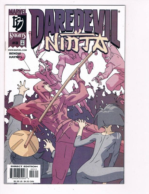 Daredevil Ninja # 3 Marvel Comic Books Marvel Knights Joe Quesada Bendis!!!! S46