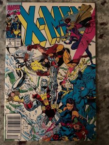 X-Men #3 Newsstand Edition (1991)