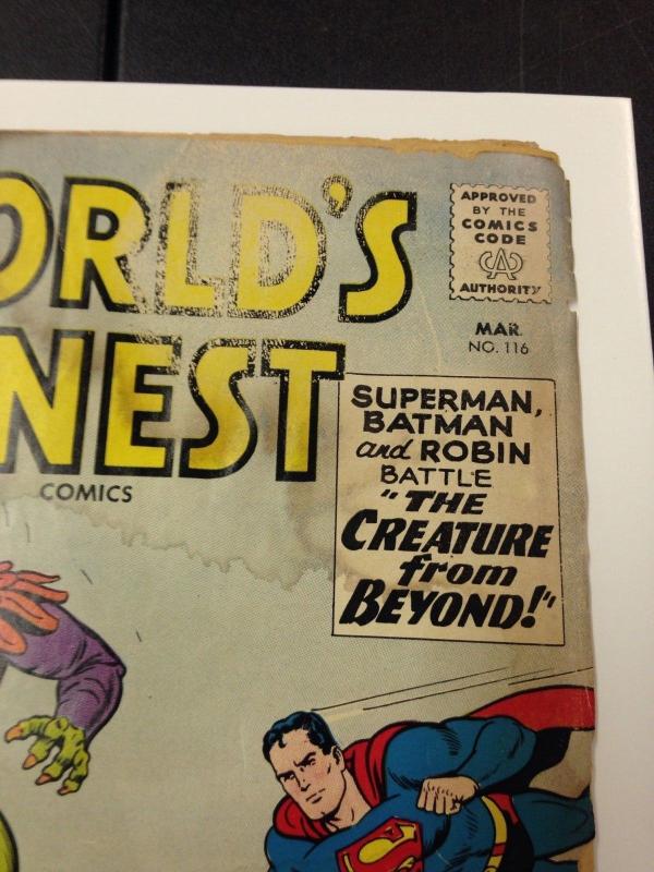 World's Finest 116 GD SIlver Age DC