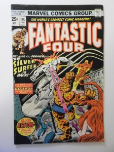 Fantastic Four #155 (1975) VG+ Condition MVS intact!