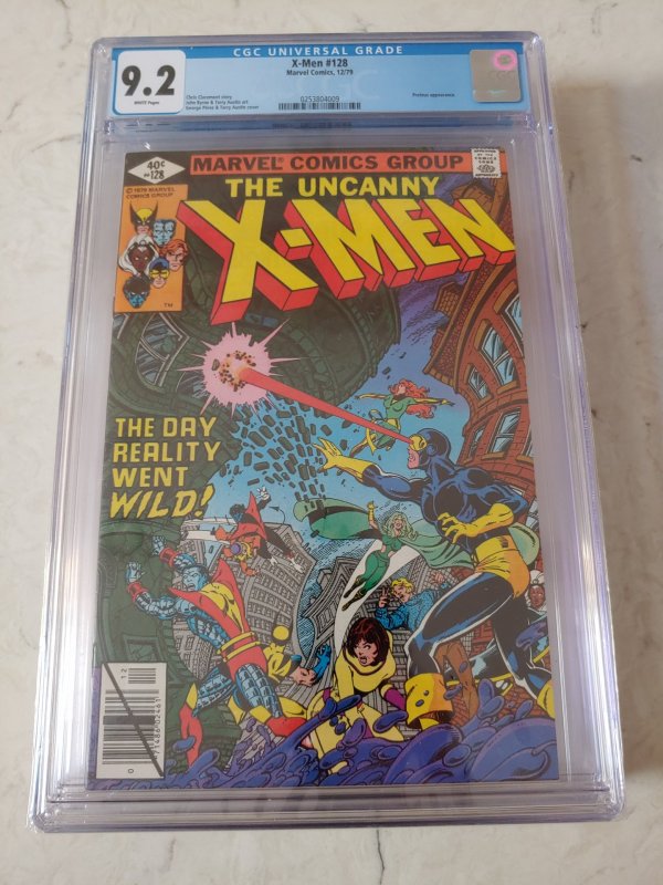 The X-Men #128 CGC 9.2 PROTEUS APPEARANCE ! HIGH GRADE! (1979)