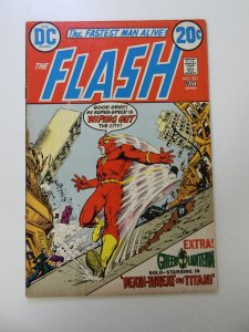 The Flash #221 (1973) VG condition bottom staple detached from cover