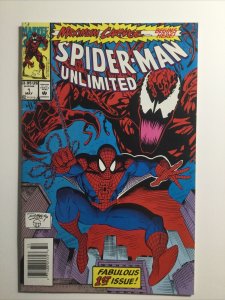 Spider-Man Unlimited 1 First Shriek Newsstand Edition Very Fine Vf 8.0 Marvel