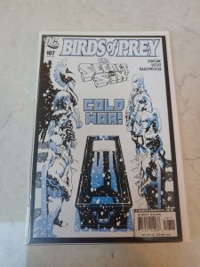 Birds of Prey #107 (2007)  EARLY HARLEY QUINN APPEARANCE!