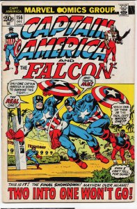 Captain America #156 (1972) Captain America and the Falcon