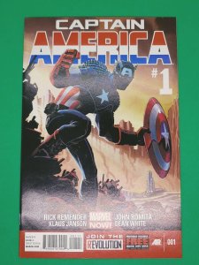 Captain America #1 (2013) Castaway in Dimension Z (Chapter 1) NM- Marvel Comic