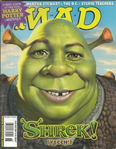 ORIGINAL Vintage June 2004 Mad Magazine #442 Shrek Harry Potter Martha Stewart 