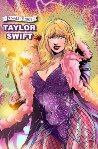 TAYLOR SWIFT FEMALE FORCE RAMON SALAS COVER SET TIDAL WAVE PRODUCTIONS NM.